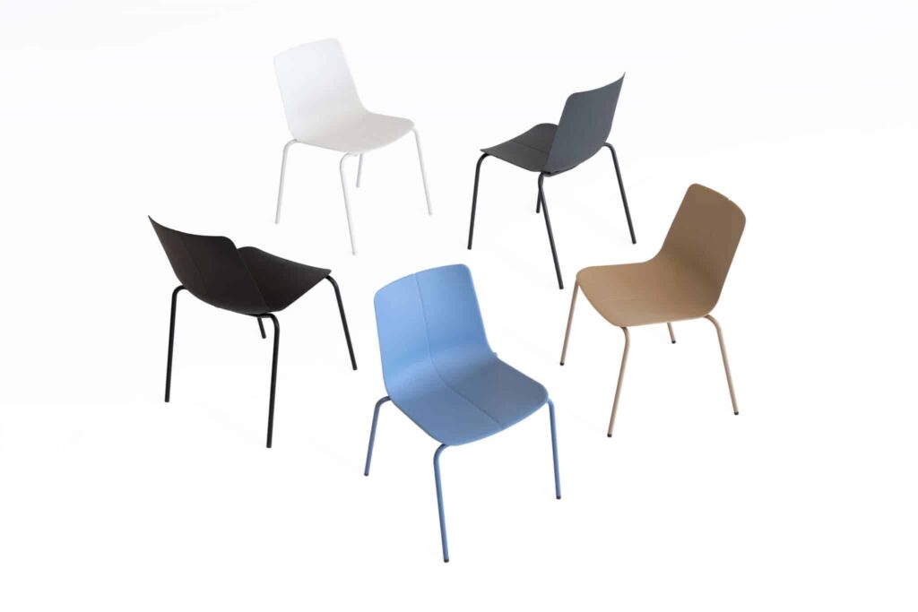 silla para espacios compartidos