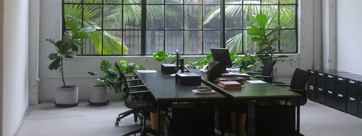 diseno oficina nave industrial